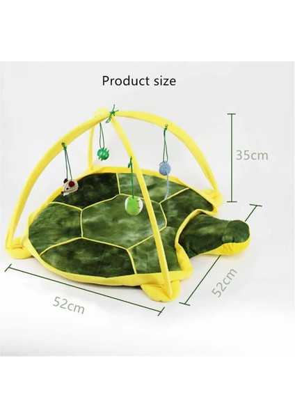 Kahverengi 52X35CM Kedi Oyun Matı Kedi Çadır Aktivite Merkezi Asın Kedi Oyuncakları Topları Fareler Açık Evcil Hayvan Yatak Oyun Çadırı Kedi Için (Yurt Dışından) indirimleri