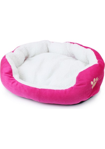 Mei Hong S 50X40CM Pet Kedi Köpek Yatak Sonbahar Kış Sıcak Rahat Köpek Evi Yumuşak Polar Yuva Köpek Sepetleri Kedi Mat Güzel Oyuncak Ayı Evcil Hayvan Kulübesi Malzemeleri (Yurt Dışından)
