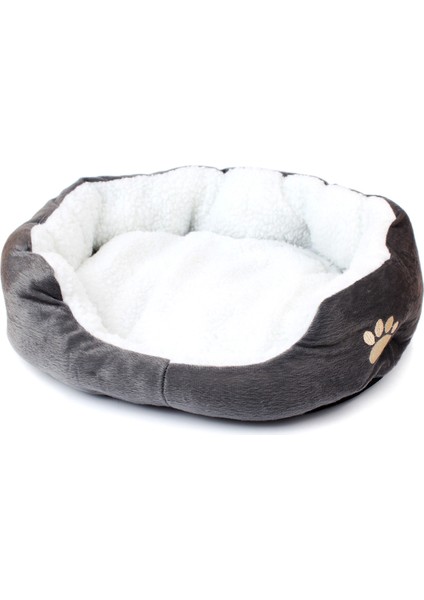 Mei Hong S 50X40CM Pet Kedi Köpek Yatak Sonbahar Kış Sıcak Rahat Köpek Evi Yumuşak Polar Yuva Köpek Sepetleri Kedi Mat Güzel Oyuncak Ayı Evcil Hayvan Kulübesi Malzemeleri (Yurt Dışından)