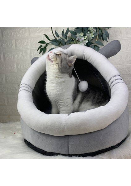 03 40X38X34CM Tatlı Kedi Yatak Sıcak Evcil Hayvan Sepeti Rahat Yavru Şezlong Yastık Kedi Evi Çadır Yıkanabilir Mağara Kediler Yataklar Için Çok Yumuşak Küçük Köpek Mat Çanta (Yurt Dışından) fırsatları