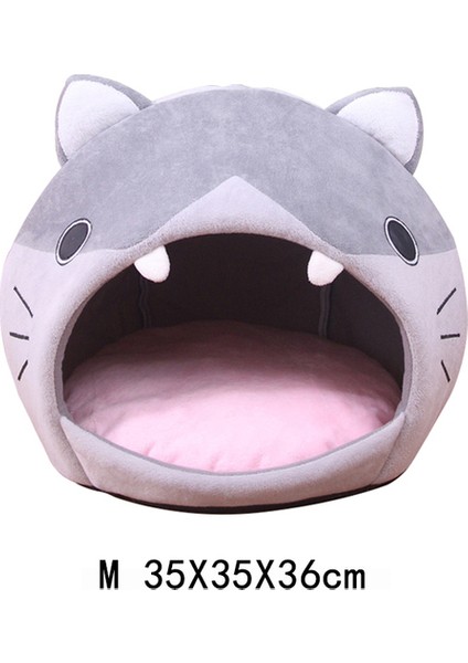 M 35X35X36CM 2021 Kışın Derin Uyku Konforu Kedi Yatağı Küçük Mat Sepeti Kedi Evi Ürünleri Evcil Hayvanlar Çadırı Rahat Mağara Kedi Yatakları Kapalı Köpek Için (Yurt Dışından)