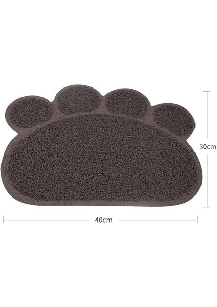 Kahve Sıcak Kediler Çöp Yakalama Paspaslar Pedleri 30*40CM Pvc Elastik Elyaf Paspaslar Kediler Için Kum Kutuları Kedi Yatakları Paspaslar Evcil Hayvan Ürünleri Kedi Malzemeleri (Yurt Dışından)