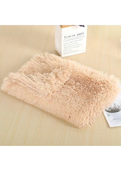 Pembe 36X56 cm Süper Yumuşak Kedi Battaniye Yatak Sıcak Köpek Kediler Uyku Paspasları Kabarık Uzun Peluş Yavru Kedi Yatak Yastık Kalınlaşmak Pet Battaniye Kapak Yıkanabilir (Yurt Dışından)