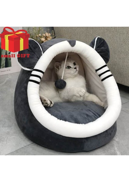 Yeni Renk 9 M Karikatür Sevimli Kedi Yatak Yavrusu Yumuşak Yün Sepeti Küçük Orta Sıcak Tavşan Rahat Pet Köpek Yumuşak Yuva Yavru Kedi Ev Uyku Tulumu Hayvan (Yurt Dışından) modelleri