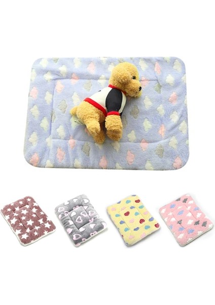 B 30X40 cm Yeni Kalınlaşmış Pet Yumuşak Polar Ped Evcil Hayvan Battaniyesi Yatak Mat Yavru Köpek Kedi Kanepe Yastığı Ev Sıcak Tutmak Uyku Kapak (Yurt Dışından) fırsatları