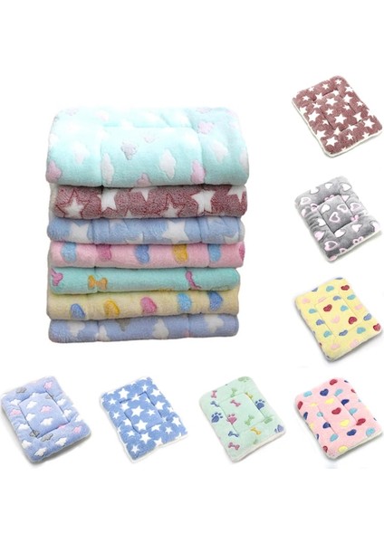 B 30X40 cm Yeni Kalınlaşmış Pet Yumuşak Polar Ped Evcil Hayvan Battaniyesi Yatak Mat Yavru Köpek Kedi Kanepe Yastığı Ev Sıcak Tutmak Uyku Kapak (Yurt Dışından) indirimleri