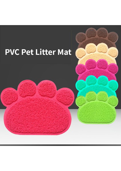 Kırmızı 30X40 Su Geçirmez Pet Mat Yüksek Esneklik Fiber Kedi Kumu Katmanı Küçük Köpek Yatağı Pedi Yavru Yüz Ev Hayvanı Ürünü Tuvalet Paspas Kediler Aksesuarları (Yurt Dışından) fiyatları