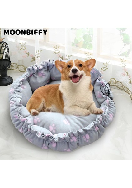 Kl-Gy 70 cm Köpek Kedi Yatağı Yumuşak Yuvarlak Yıkanabilir Evcil Hayvan Yatakları Kış Sıcak Uyku Peluş Köpek Kulübesi Kedi Paspasları Köpek Yastık Mat Küçük Köpekler Için Gatos (Yurt Dışından) fiyatları