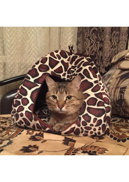 Gökyüzü Mavi L Sevimli Katlanabilir Kedi Yavru Evi Sıcak Yumuşak Kış Pamuk Pet Köpek Kedi Yatak Kulübesi Polar Rahat Yuva Küçük Orta Kedi Köpekler Için S-Xxl (Yurt Dışından) indirimleri