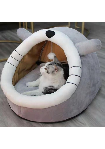 Şekil 5 S Kedi Yatağı Sıcak Evcil Hayvan Sepeti Rahat Yavru Şezlong Yastık Kış Kedi Evi Çadır Yıkanabilir Mağara Kedi Yatakları Için Çok Yumuşak Küçük Köpek Mat Çantası (Yurt Dışından)