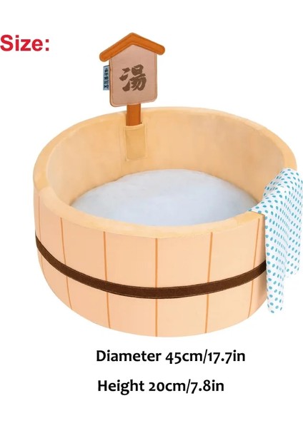 Havuz Yatağı D45CMH20CM Japon Tarzı Yeni Kedi Yatak Rahat Küvet Havuz Köpekler Için Ayrılabilir Köpek Sepeti Havza Güvenli Yavru Yuva Pedi Peluş Uyku Shiba (Yurt Dışından) indirimleri
