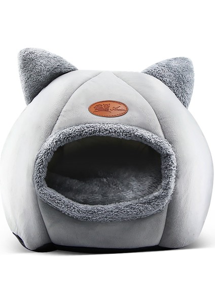 Gri 33CMX33CMX33CM Süper Yumuşak Kedi Yatak Evi Kedi Küçük Köpekler Için Sıcak Yatak Uyku Çadırı Rahat Yavru Şezlong Yastık Köpek Kedi Evi Evcil Hayvan Aksesuarları (Yurt Dışından) fiyatları