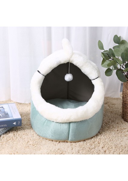 Pembe Kulaklar M 40X38X34CM Tatlı Kedi Yatağı Derin Uyku Konfor Sıcak Evcil Hayvan Sepeti Rahat Yavru Şezlong Kapalı Köpek Uyku Yastığı Kedi Evi Çadır Yumuşak Mağara Pet Mat (Yurt Dışından) indirimleri