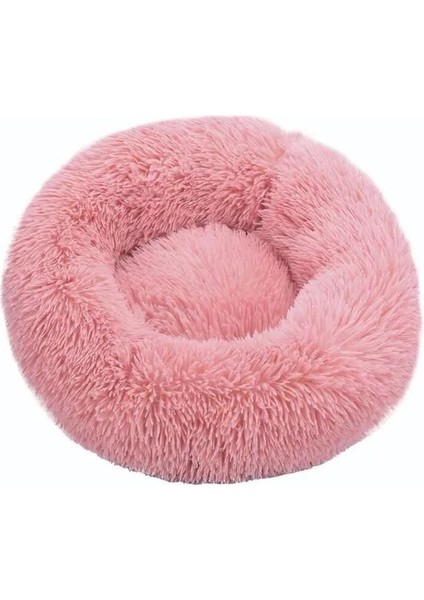 Pembe 60CM Süper Kedi Yatağı Sıcak Uyuyan Kedi Yuvası Yumuşak Uzun Peluş En Iyi Pet Köpek Yatağı Süper Yumuşak Kedi Yatağı Köpek Kedi Ürün Aksesuarları Köpek Yatağı (Yurt Dışından)