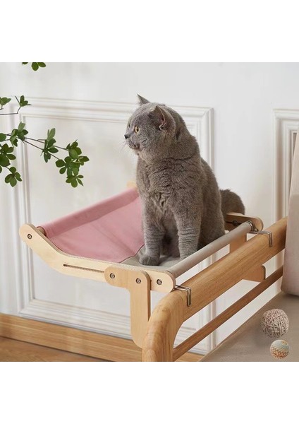 Siyah Izgara Asılı Pet Kedi Yatak Pencere Hamak Kanepe Ev Mobilyaları Yavru Kedi Kapalı Yıkanabilir Çıkarılabilir Koltuk Ahşap Yatak Levrek Rafları (Yurt Dışından)