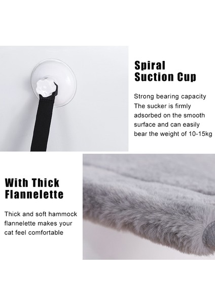 Tek Katmanlı Çift Katmanlı Pet Asılı Yataklar Kediler Raflar Rulman 20 kg Kedi Güneşli Pencere Koltuğu Dağı Pet Kedi Uyku Hamak Kedi Yatak Aksesuarları (Yurt Dışından) indirimleri