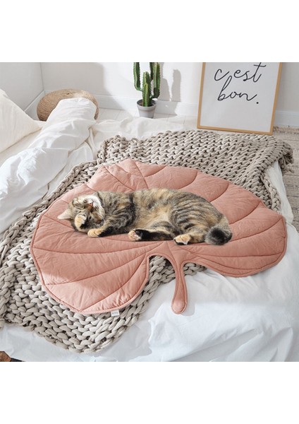 110X120 cm Yaprak Şekli Yumuşak Köpek Yatak Mat Yumuşak Sandık Ped Makinede Yıkanabilir Yatak Büyük Orta Küçük Köpekler ve Kediler Için Köpek Kulübesi Pedi Kedi Yatağı (Yurt Dışından) indirimleri