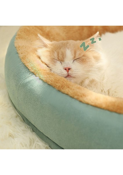 Gri L 60X45 cm Kimpets Kedi Yatak Köpek Pet Yatak Köpek Kulübesi Kaymaz Kış Sıcak Küçük Köpek Kulübesi Uyku Kaldırılmış Yıkanmış Yumuşak Köpek Yastık Kedi Malzemeleri (Yurt Dışından)