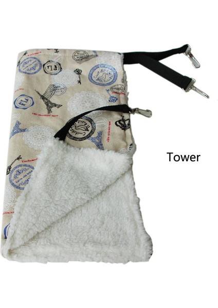 Kule M 35X35 cm Karikatür Sıcak Asılı Kedi Yatak Mat Yumuşak Kediler Hamak Kış Hamak Pet Yavru Kafes Yatakları Kapak Yastık Çift Taraflı Kullanım (Yurt Dışından)