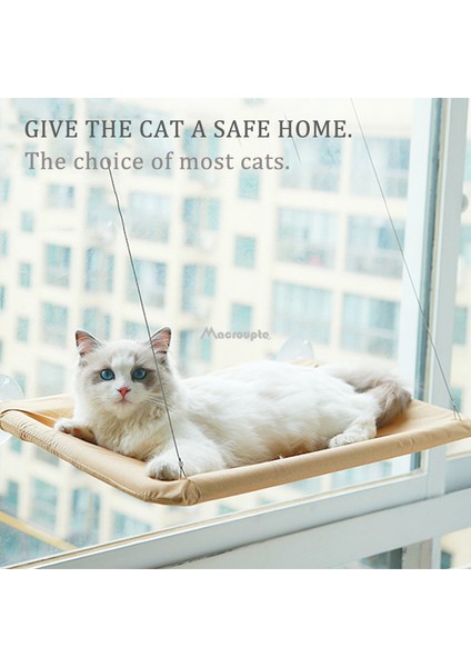 Pembe Asılı Kedi Yatak Pet Kedi Hamak Hava Kediler Yatak Evi Yavru Tırmanma Çerçeve Güneşli Pencere Koltuk Yuva Rulman 20 kg Evcil Hayvan Aksesuarları (Yurt Dışından) fiyatları