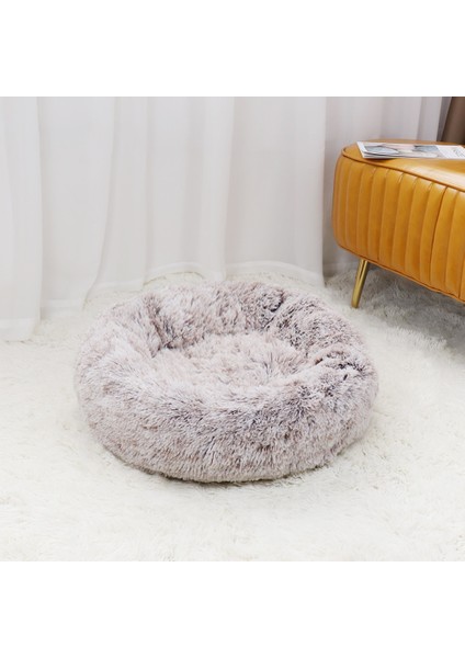 Siyah 70 cm Süper Yumuşak Pet Kedi Yatağı Peluş Tam Boy Yıkanabilir Sakin Yatak Donut Yatak Rahat Uyku Artefaktı Her Türlü Kedi Için Uygundur (Yurt Dışından) fiyatları