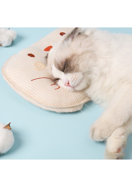 Beyaz Evcil Hayvan Yastığı Kedi Konfor Kafa Yastığı Köpek Yumuşak Mat Evcil Hayvan Malzemeleri Teddy Hiromi Aksesuarları Yavru Arkadaşı Bebek Köpek Yıkanabilir Oyuncak (Yurt Dışından) fırsatları
