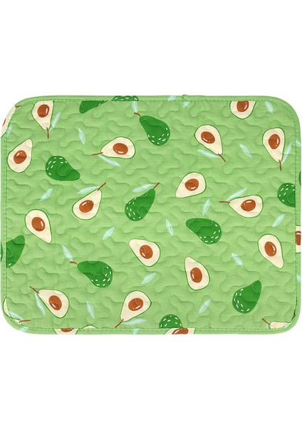 Yeşil M 48X38 cm Kedi Köpek Mat Evcil Hayvan Pedi Kedi Uyku Yastık Yavru Küçük Köpek Battaniye Evcil Hayvan Malzemeleri Rahat (Yurt Dışından)