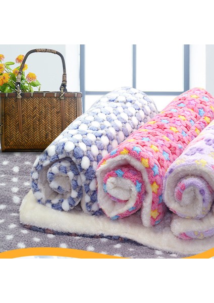 Renk 5 Xxxl Yumuşak Flanel Kalınlaşmış Pet Yumuşak Polar Ped Evcil Hayvan Battaniyesi Yatak Mat Yavru Köpek Kedi Kanepe Yastık Ev Halı Sıcak Tutmak Uyku Kapak (Yurt Dışından)