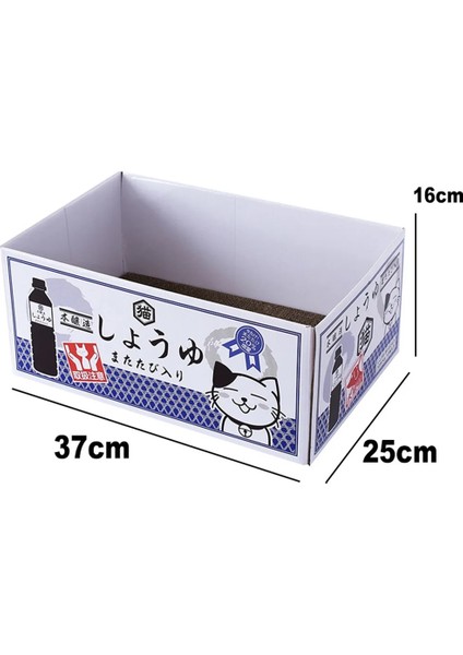 Su Şişesi Yavru Kedi Tırmalama Tahtası Karton Kutu Pet Kedi Taşlama Pençe Oyuncak Komik Nane Karton Uyku Baskı Zephyr Kediler Için Sevimli Ev (Yurt Dışından)