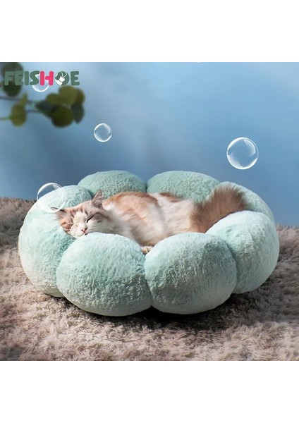 Yeşil L 65 cm Süper Yumuşak Kedi Yatak Yıkanabilir Çiçek Yastık Kendinden Isınma Uyku Yastık Mat Kedi Dört Mevsim Evrensel Pet Yatak Mascotas (Yurt Dışından) fiyatları