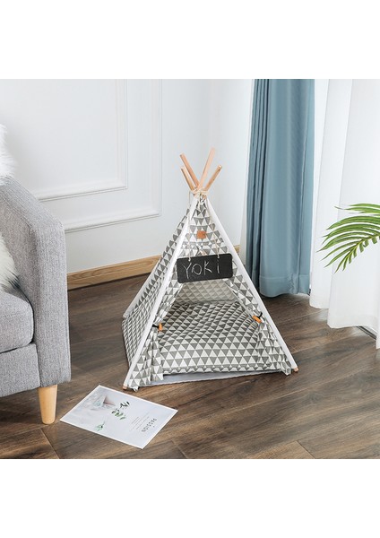 Stil 9 60X50X48CM Pet Çadır Ev Kedi Yatak Kalın Yastıklı Taşınabilir Teepee ve Köpek Yavrusu Gezisi Için 9 Renk Mevcuttur Açık Kapalı (Yurt Dışından)