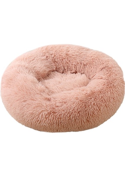 Gri 60 cm Yumuşak Pet Kedi Yatak Küçük Kediler Köpekler Için Yuvarlak Ev Rahat Sıcak Peluş Mat Kanepe Uyku Battaniyesi Köpek Yastık Kedi Aksesuarları (Yurt Dışından) indirimleri