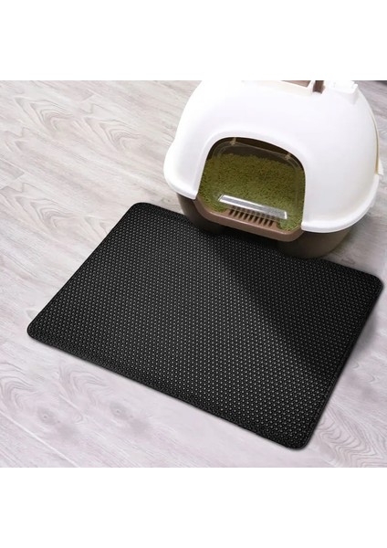 Mavi 40X50 cm Kedi Kumu Mat Çift Katmanlı Su Geçirmez Pet Kedi Kumu Mat Temiz Ped Kaymaz Katten Kum Tepsisi Ped Yıkanabilir Pet Kedi Kumu Mat (Yurt Dışından) modelleri