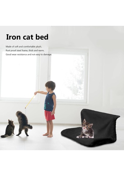 Kedi Raf Kedi Yatak Çıkarılabilir Pencere Eşiği Kedi Radyatör Salonu Hamak Kediler Için Kitty Asılı Yatak Rahat Taşıyıcı Pet Yatak Koltuk Hamak (Yurt Dışından)