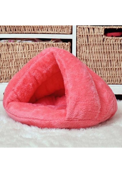 Pembe S 38X38 cm (1-2 Kg) Pet Kedi Köpek Yumuşak Sıcak Yuva Köpek Kulübesi Yatak Ev Uyku Paspasları Çadır S Kış Çıkarılabilir Rahat Malzemeleri (Yurt Dışından) indirimleri