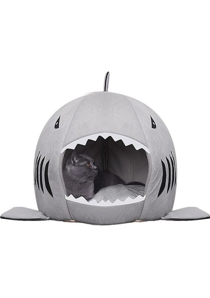 Pembe Xs (30X28 Cm) Sevimli Köpekbalığı Yatak Ev Tatlı Köpek Yavrusu Kitty Hamster Kafesi Mağara Aksesuarları Evcil Hayvan Ürünleri Malzemeleri Köpek Evi (Yurt Dışından) fırsatları