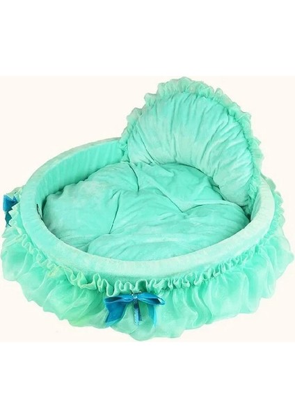 Stil 4 56X53 cm Prenses Köpek Yatağı Yumuşak Kanepe Küçük Köpekler Için Pembe Dantel Köpek Evi Pet Doggy Teddy Yatak Köpek Yatakları Kedi Lüks Yuva Mat Kennels (Yurt Dışından)