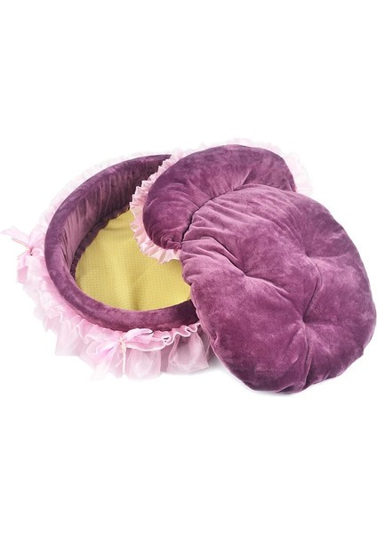 Stil 4 56X53 cm Prenses Köpek Yatağı Yumuşak Kanepe Küçük Köpekler Için Pembe Dantel Köpek Evi Pet Doggy Teddy Yatak Köpek Yatakları Kedi Lüks Yuva Mat Kennels (Yurt Dışından) indirimleri