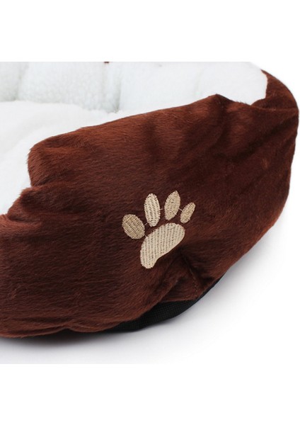 Turuncu 60X50 cm 1 Adet Süper Sevimli Yumuşak Kedi Yatak Kış Evi Kedi Için Sıcak Pamuk Köpek Evcil Hayvan Ürünleri Mini Yavru Pet Köpek Yatağı Yumuşak Rahat (Yurt Dışından)