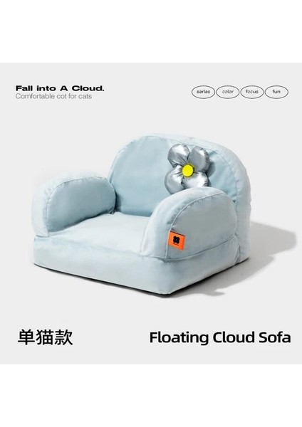 Mavi 1 Kedi Için Mpk Yeni Seri Kedi Yatağı, Kedi Kanepe, Kedi Yatağı, Evcil Hayvan Yatağı, Yatak, Yatak Minderi, Kedi Malzemeleri, Yavru Yastık Köpek Için De Uygundur (Yurt Dışından)