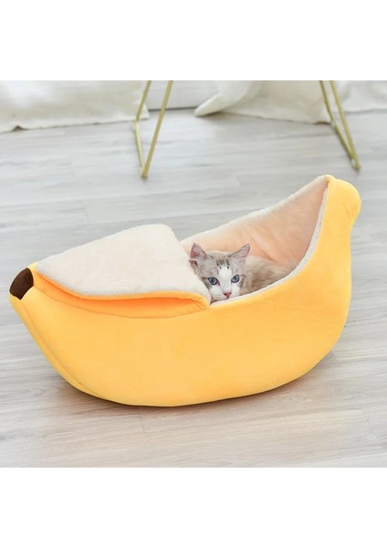 Beyaz S 40X15X10 cm Muz Şekli Pet Köpek Kedi Ev Çöp Yatağı Mat Için Ev Dayanıklı Köpek Kulübesi Köpek Yavrusu Yastık Sepeti Sıcak Taşınabilir Kedi Malzemeleri (Yurt Dışından) fiyatları