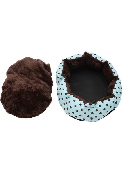 Sarı 37X32X10 Köpek Yatağı Küçük Pet Yatak Için Sevimli Köpek Kulübesi Nokta Baskılı Pet Mat Kedi Yatak Pet Cathouse Köpek Yatağı Küçük Dogscat Için Pet Malzemeleri (Yurt Dışından)