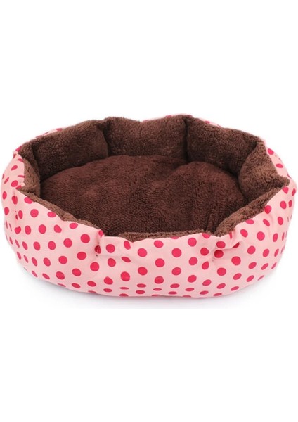 Sarı 37X32X10 Köpek Yatağı Küçük Pet Yatak Için Sevimli Köpek Kulübesi Nokta Baskılı Pet Mat Kedi Yatak Pet Cathouse Köpek Yatağı Küçük Dogscat Için Pet Malzemeleri (Yurt Dışından)
