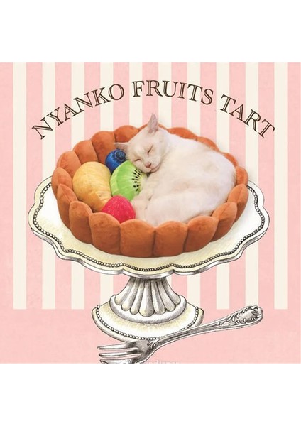 Meyve Tart M Meyve Tart Sevimli Köpek Kedi Yatak Pamuk Kek Rulo Şekilli Kediler Için Evcil Hayvan Sepeti Komik Yavru Kedi Yıkanabilir Uyku Mağarası Yuva Sıcak Rahat Yastık (Yurt Dışından) fiyatları