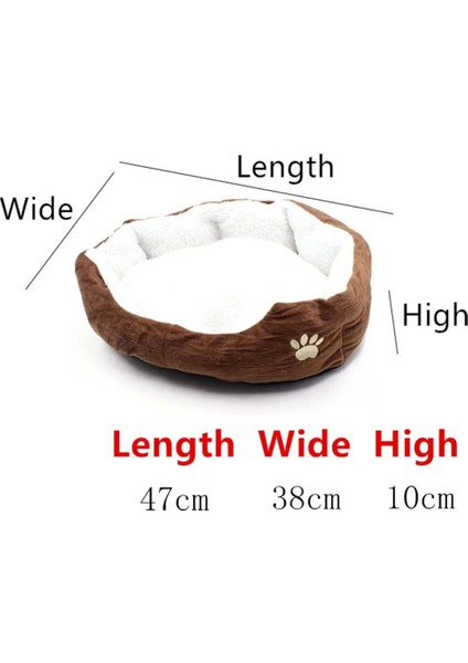 Gül Kırmızı 50X40 cm 1 Adet Süper Sevimli Yumuşak Kedi Yatak Kış Evi Kedi Için Sıcak Pamuk Köpek Evcil Hayvan Ürünleri Mini Yavru Pet Köpek Yatağı Yumuşak Rahat (Yurt Dışından) modelleri