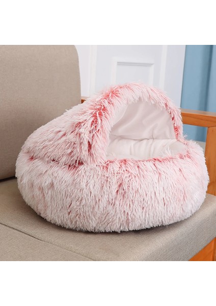 Beyaz Gri L 2 In 1 Kış Uzun Peluş Pet Kedi Yatak Yuvarlak Kedi Yastık Kedi Evi Sıcak Kediler Sepet Uyku Çantası Kedi Yuvası Kulübesi Yavru Kedi Küçük Köpek Için (Yurt Dışından) indirimleri
