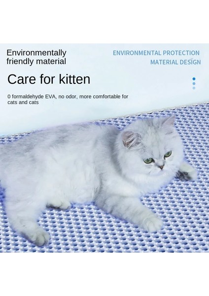 Kahve 45X60 cm Kedi Kumu Mat Çift Katmanlı Su Geçirmez Idrar Geçirmez Yakalama Mat Kolay Temizlenebilir Kaymaz Tuvalet Pedi Kedi Tırmalama Pedi Büyük Ayak Pedi (Yurt Dışından) fırsatları