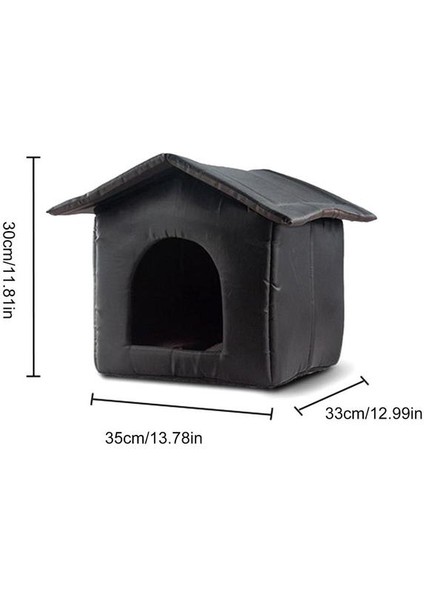 S Katlanabilir Kedi Evi Açık Su Geçirmez Evcil Hayvan Evi Küçük Köpekler Için Yavru Köpek Mağara Yuva Evcil Hayvan Pedi Köpek Kedi Yatağı Çadır Malzemeleri (Yurt Dışından)