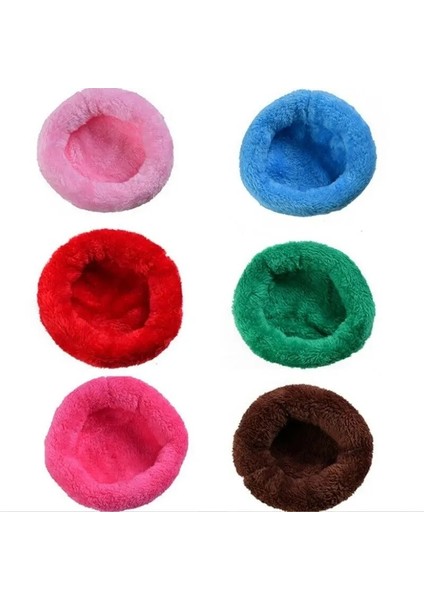 Gri 13-14CM Evcil Hayvan Kafesi Hamster Aksesuarları Köpek Kedi Yatağı Fare Pamuk Ev Küçük Hayvan Yuva Kış Sıcak Kanepe Uyku Tulumu Mat Kedi Yatak (Yurt Dışından) modelleri