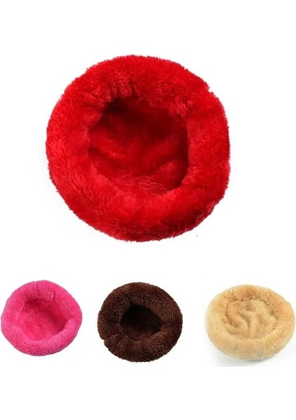 Gri 13-14CM Evcil Hayvan Kafesi Hamster Aksesuarları Köpek Kedi Yatağı Fare Pamuk Ev Küçük Hayvan Yuva Kış Sıcak Kanepe Uyku Tulumu Mat Kedi Yatak (Yurt Dışından) indirimleri